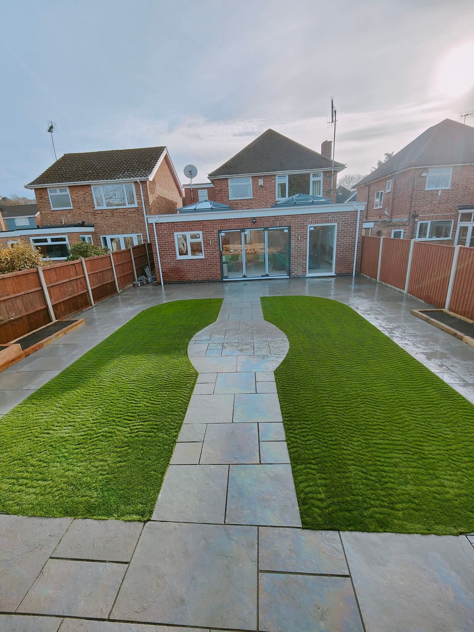 Indian sandstone _ design garden